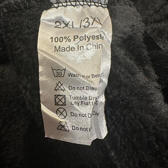 Black Robe Women's Ultra Plus Black Size 2X/3X NWT - Picture 6 of 7